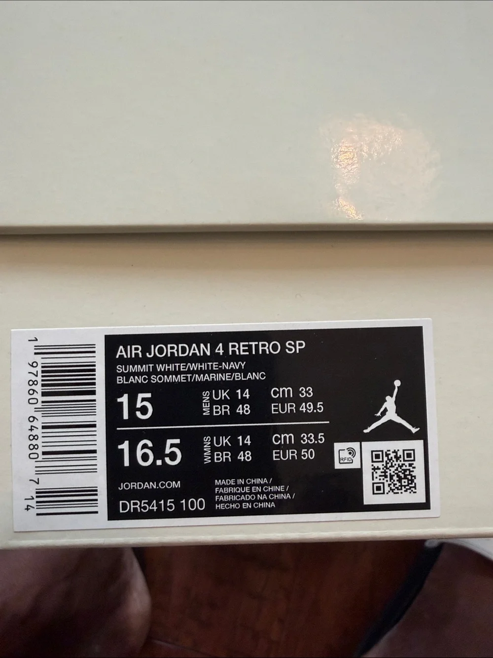 Size 15 - Nike SB x Air Jordan 4 Retro SP Navy